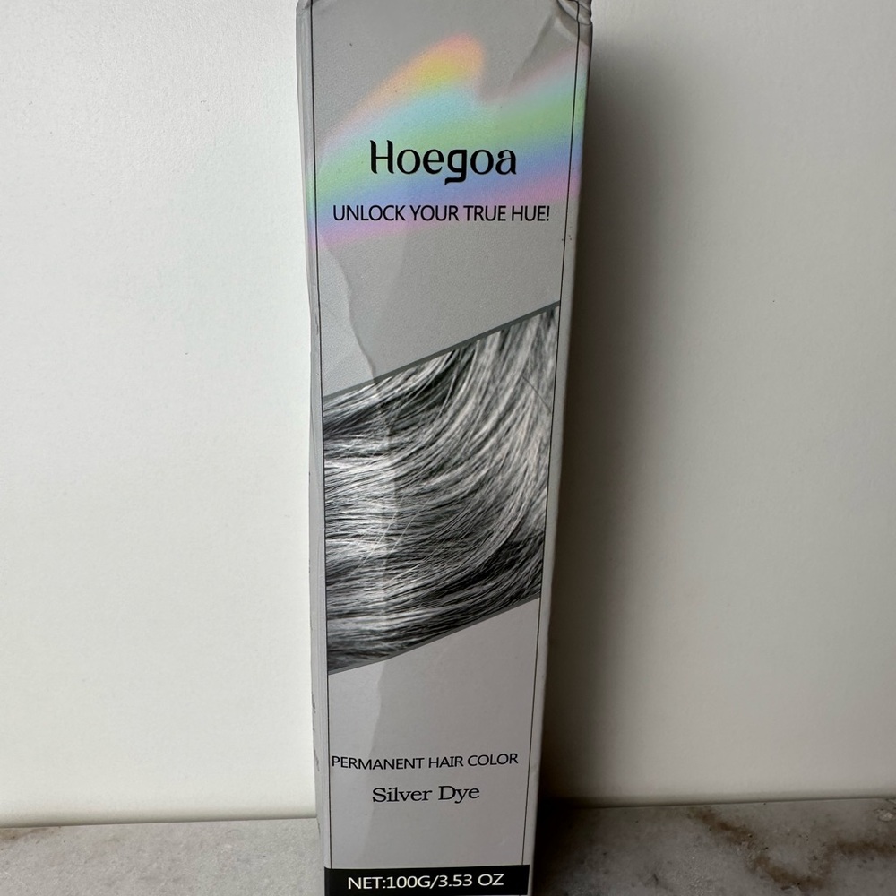 Hoegoa permanent hair, color Silver